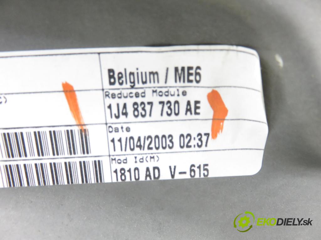 VW GOLF IV (1J1) HB 2003 74,00 1.9 TDI PD 101 - AXR 1896,00 Mechanizmus okien 1J4837730AE