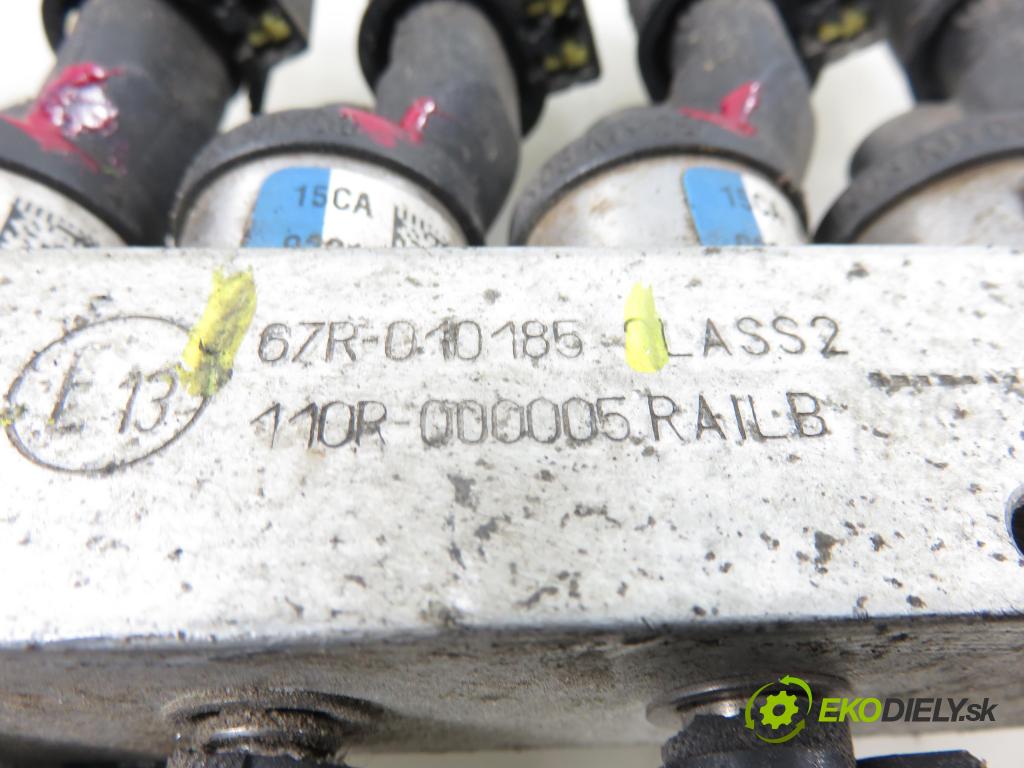 NISSAN ALMERA II Hatchback (N16) HB 2005 72,00 1.5 - QG15DE 1498,00 lišta vstřikovací LPG 09SQ99020021 ; 67R010185