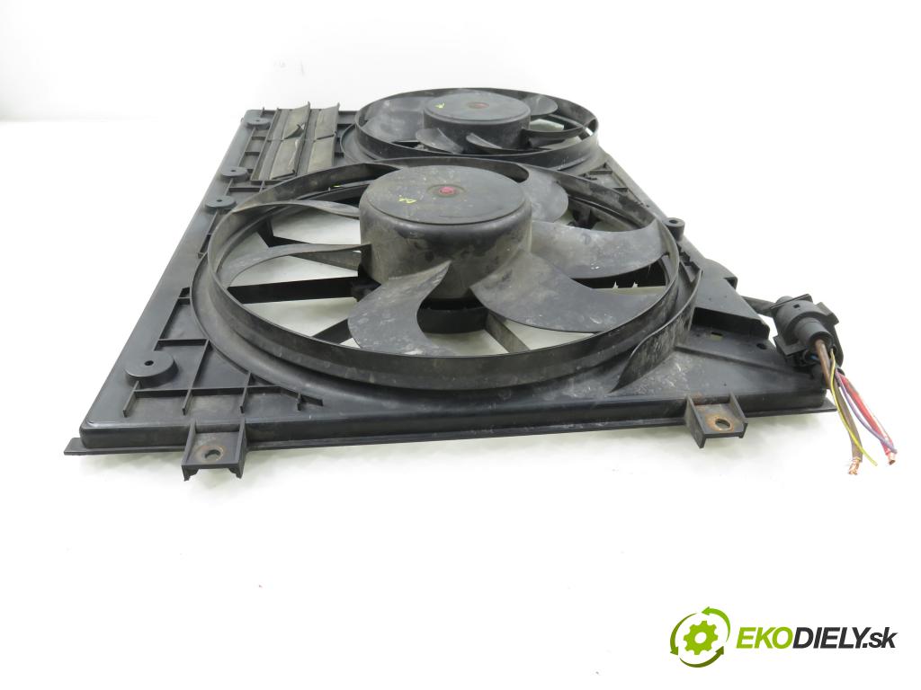 AUDI A3 (8P1) HB 2003 103,00 2.0 TDI PD 16V 140 1968,00 Ventilátor chladič klíma/voda 1K0121207BC ; 1K0121205AB