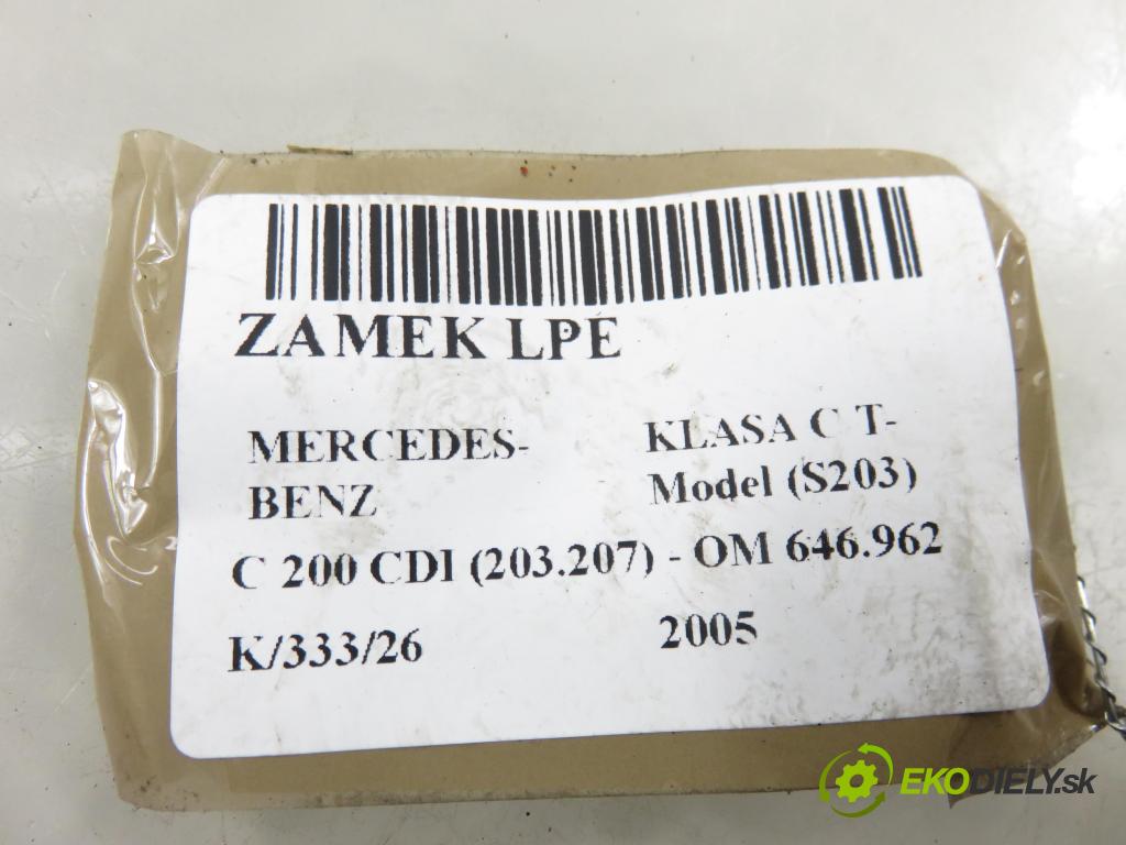 MERCEDES-BENZ KLASA C T-Model (S203) KOMBI 2005 90,00 C 200 CDI (203.207) 122 - OM 646.962 2148,00 zámok 004133112637