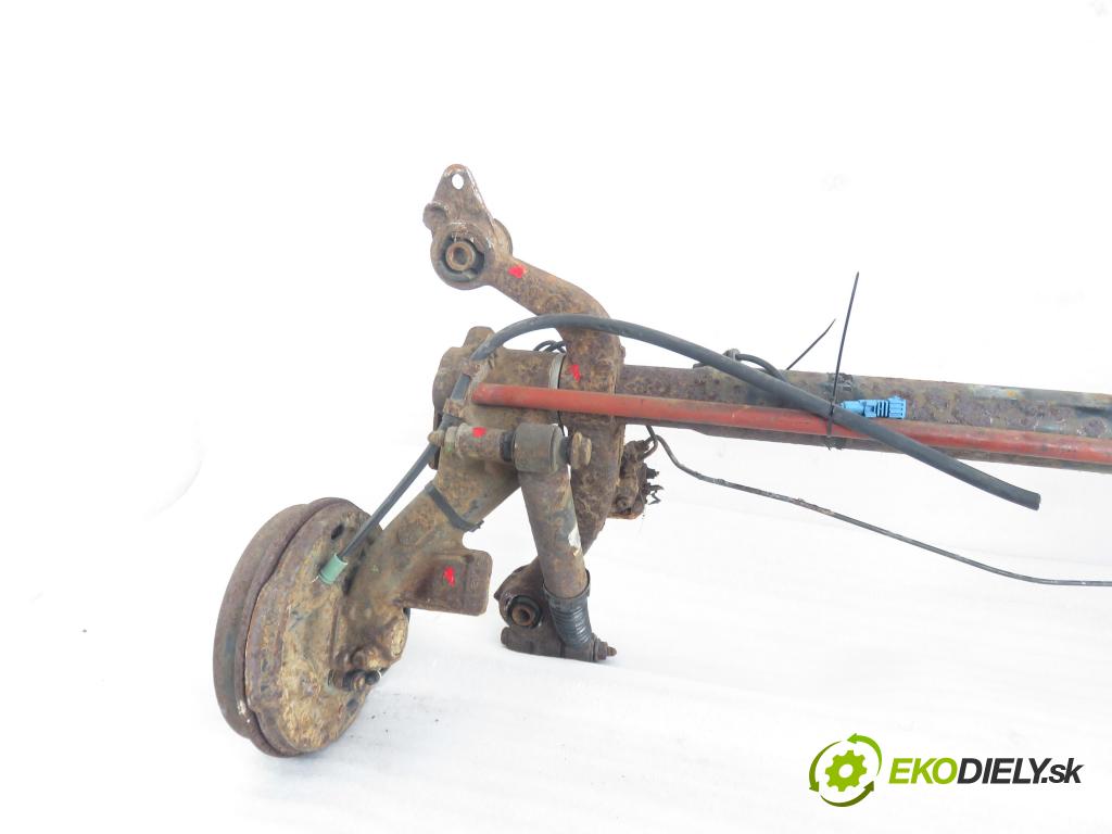 PEUGEOT 206 liftback (2A/C) HB 1999 55,00 1.4 i 75 -  KFX 1361,00 výztuha zadní část ABS