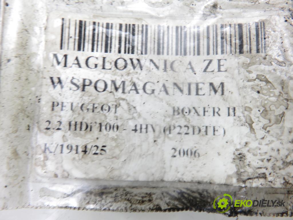 PEUGEOT BOXER Skrzynia FURGON 2006 74,00 2.2 HDi 100 - 4HV (P22DTE) 2198,00 Riadenie ZE riadením 01345854080