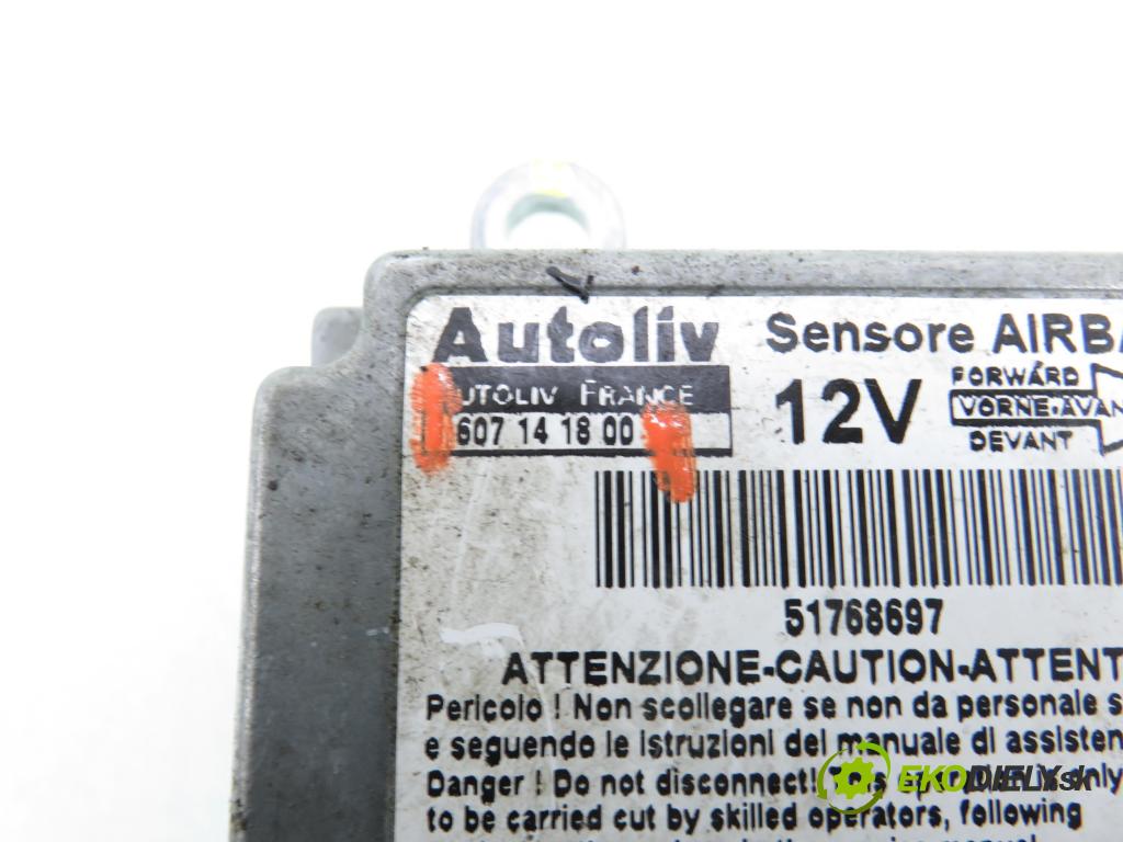 FIAT DOBLO nadwozie wielkoprzestrzenne (MPV) (119_, 223_) KOMBIVAN 2006 55,00 1.3 JTD - 199 A2.000 1248,00 MODUL air BAG 607141800 ; 51768697