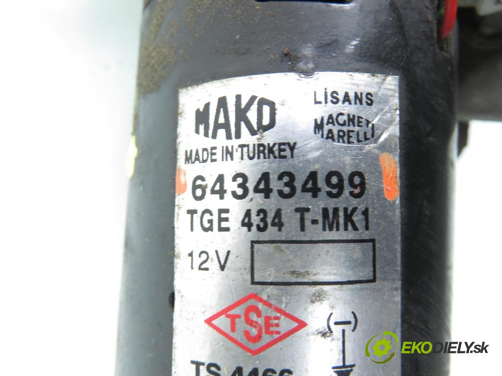 FIAT DOBLO nadwozie wielkoprzestrzenne (MPV) (119_, 223_) KOMBIVAN 2006 55,00 1.3 JTD - 199 A2.000 1248,00 Motorček stieračov 64343499