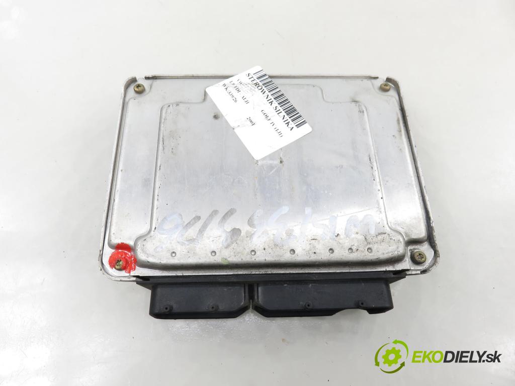 VW GOLF IV (1J1) HB 2001 66,00 1.9 TDI 90 - ALH 1896,00 Riadiaca jednotka Motor 038906012FA ; 0281010650