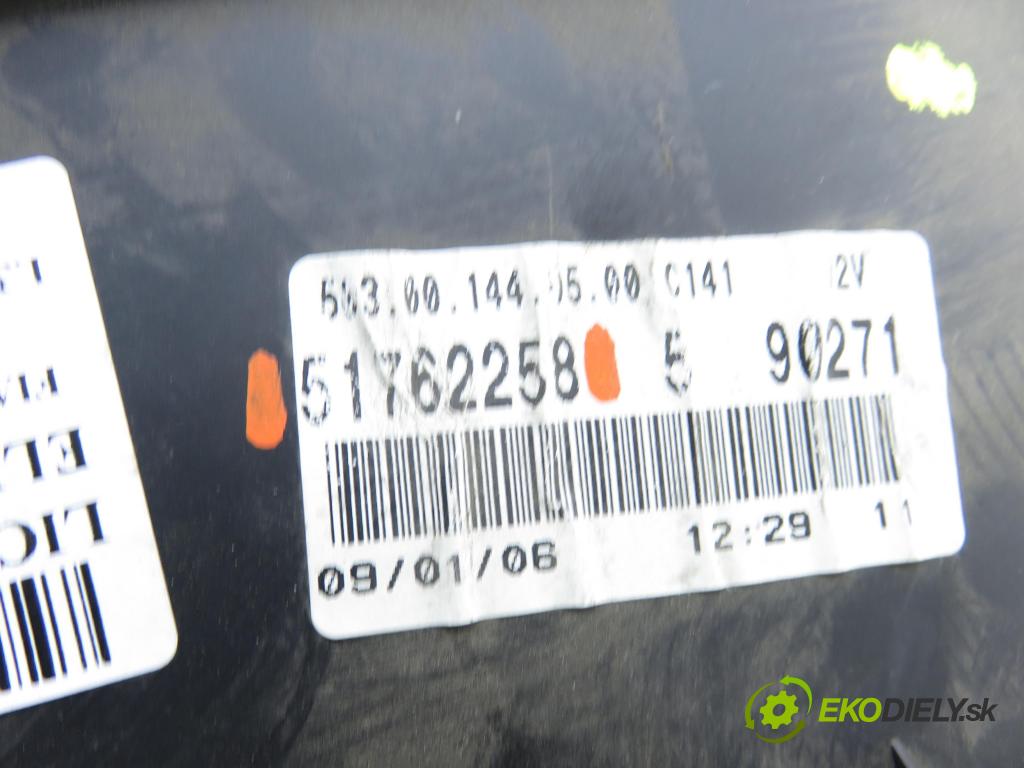 FIAT DOBLO nadwozie wielkoprzestrzenne (MPV) (119_, 223_) KOMBIVAN 2006 55,00 1.3 JTD - 199 A2.000 1248,00 Prístrojovka elektrický 51762258