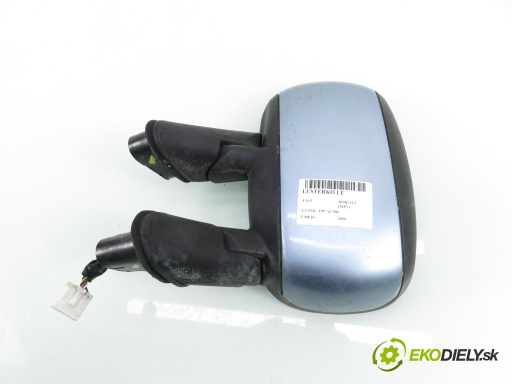 FIAT DOBLO nadwozie wielkoprzestrzenne (MPV) (119_, 223_) KOMBIVAN 2006 55,00 1.3 JTD - 199 A2.000 1248,00 Spätné zrkadlo LE