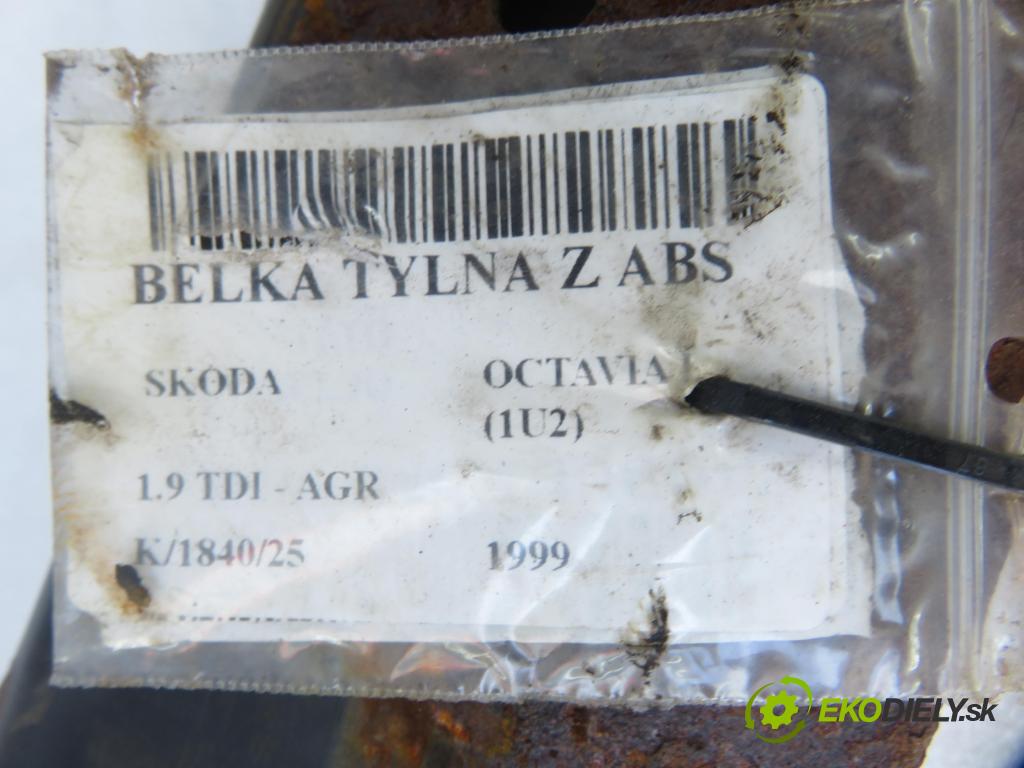 SKODA OCTAVIA I (1U2) LIFTBACK 1999 66,00 1.9 TDI 90- AGR 1896,00 výztuha zadní část