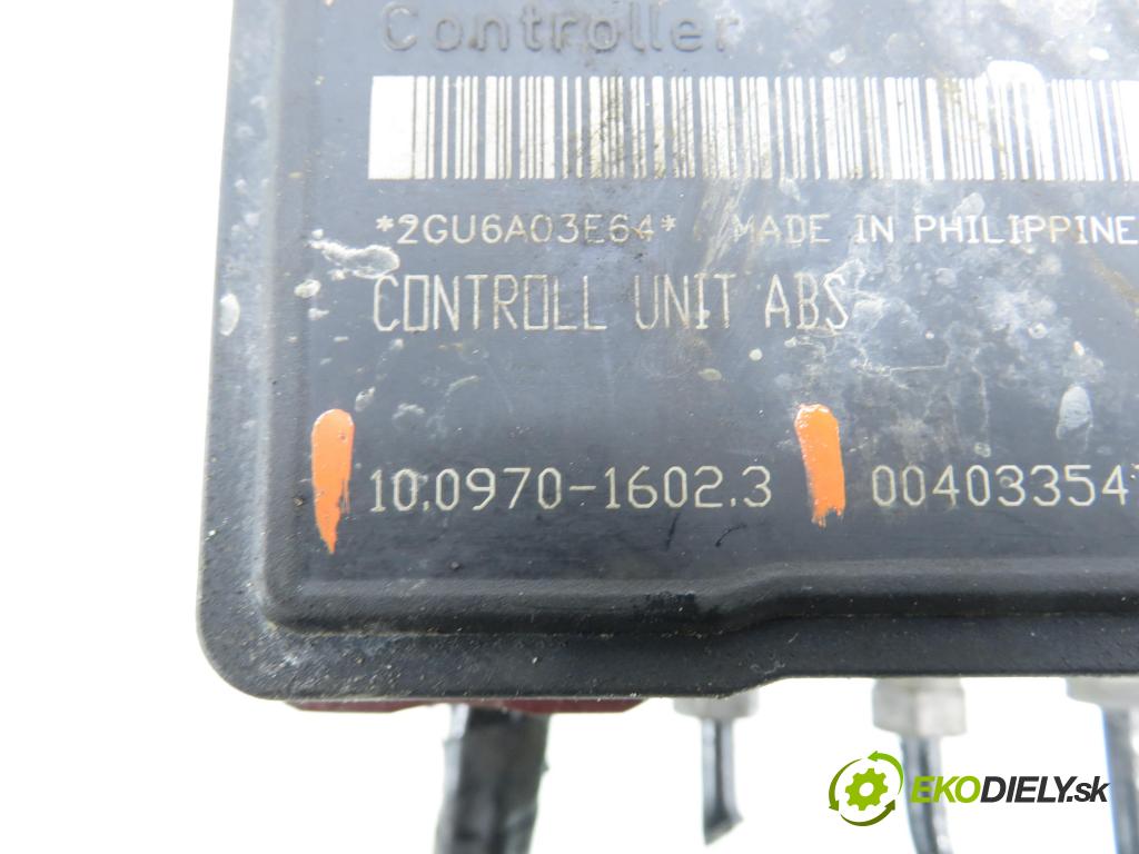 FIAT DOBLO nadwozie wielkoprzestrzenne (MPV) (119_, 223_) KOMBIVAN 2006 55,00 1.3 JTD - 199 A2.000 1248,00 Pumpa ABS 51773386 ; 10020700694 ; 10097016023 (Pumpa ABS)