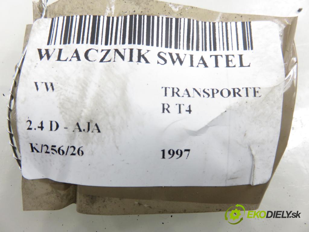 VW TRANSPORTER IV Skrzynia (70XA) FURGON 1997 55,00 2.4 D - AJA 2370,00 prepínač svetlá 701941531E