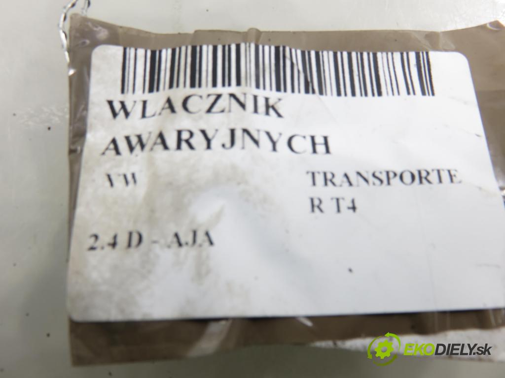 VW TRANSPORTER IV Skrzynia (70XA) FURGON 1997 55,00 2.4 D - AJA 2370,00 přepínač nouzových 703953235