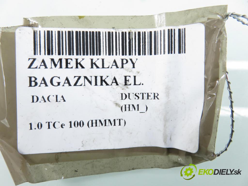 DACIA DUSTER (HM_) SUV 2021 74,00 1.0 TCe 100 (HMMT) 999,00 zámok dveří kufr EL. 40557160 ; 90503942