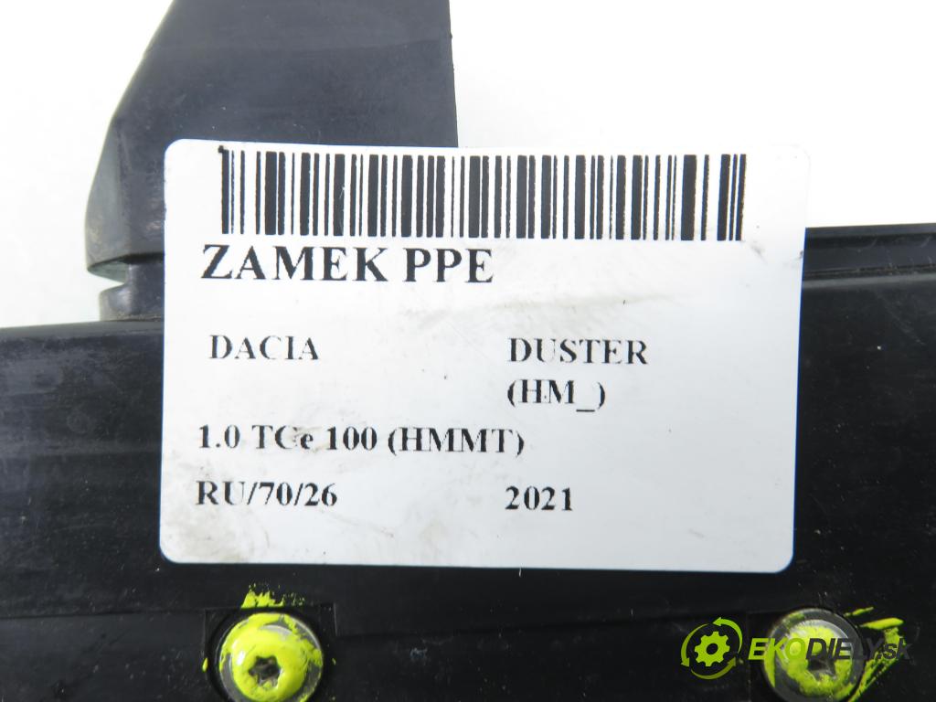 DACIA DUSTER (HM_) SUV 2021 74,00 1.0 TCe 100 (HMMT) 999,00 zámok