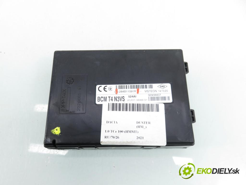 DACIA DUSTER (HM_) SUV 2021 74,00 1.0 TCe 100 (HMMT) 999,00 MODUL BCM 284B11091R ; 2675974 ; 2320679