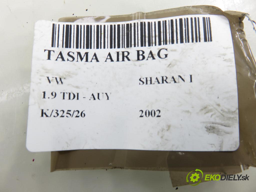VW SHARAN (7M8, 7M9, 7M6) HB 2002 85,00 1.9 TDI PD 115 - AUY 1896,00 PÁSKA: air BAG 1J0959654AC