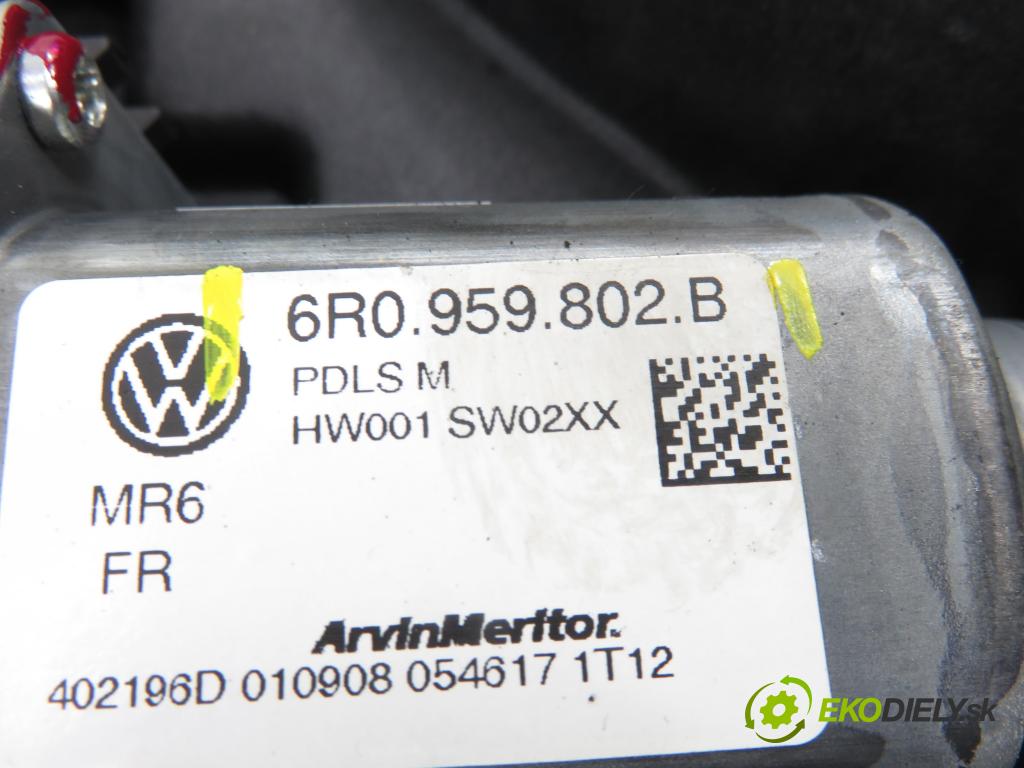 SEAT IBIZA IV (6J5, 6P1) HB 2010 77,00 1.9 TDI - BLS 1896,00 Mechanizmus okien 6R0959802B ; 6J4837402