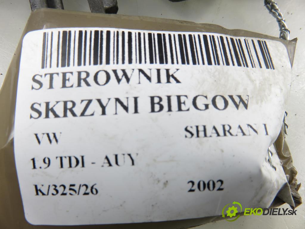 VW SHARAN (7M8, 7M9, 7M6) HB 2002 85,00 1.9 TDI PD 115 - AUY 1896,00 Riadiaca jednotka prevodovky 09B927750