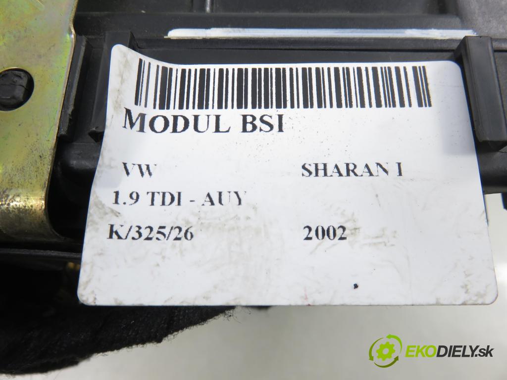VW SHARAN (7M8, 7M9, 7M6) HB 2002 85,00 1.9 TDI PD 115 - AUY 1896,00 MODUL BSI 7M3962258K