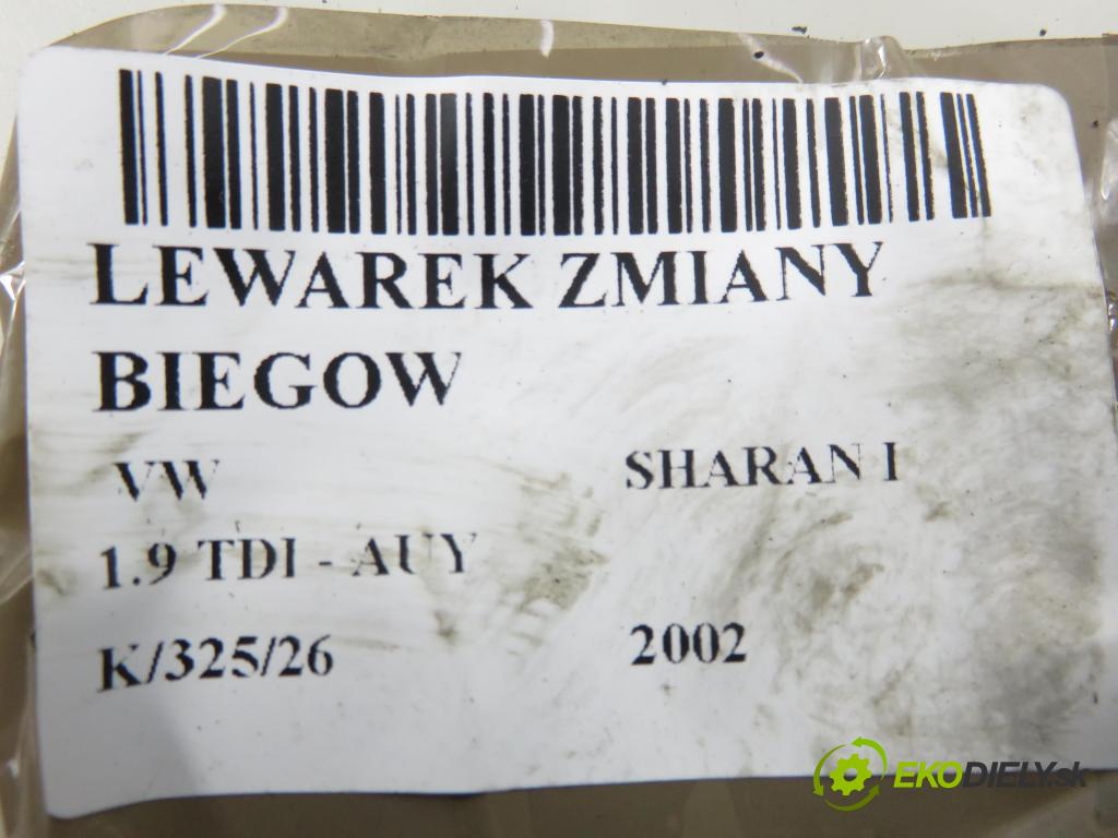 VW SHARAN (7M8, 7M9, 7M6) HB 2002 85,00 1.9 TDI PD 115 - AUY 1896,00 ZVEDÁK: 7M3713025F