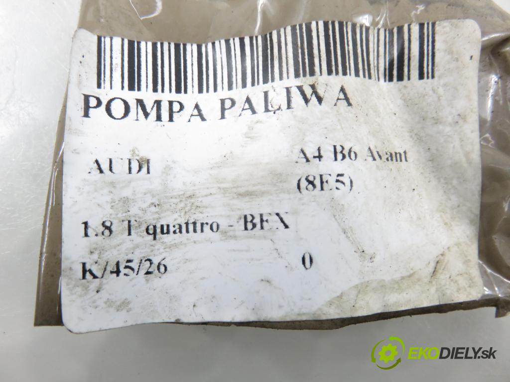 AUDI A4 Avant (8E5, B6) KOMBI 2004 140,00 1.8 T quattro - BEX 1781,00 Pumpa paliva 8E0201317N