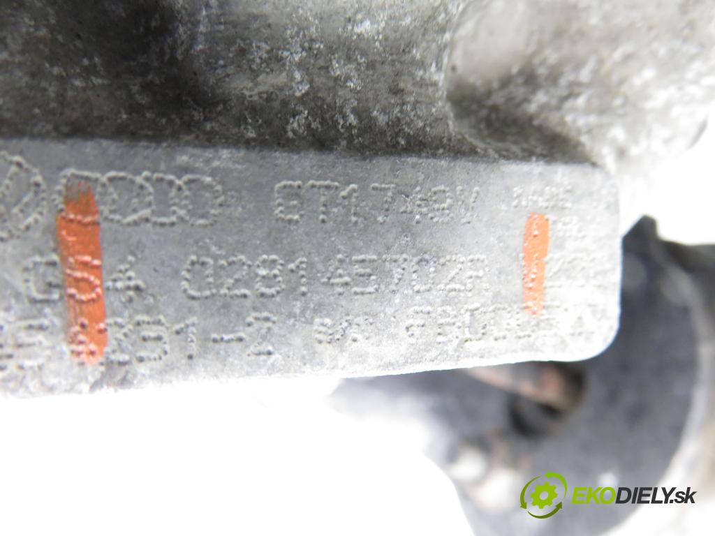 VW GOLF IV (1J1) HB 2001 66,00 1.9 TDI 90 - ALH 1896,00 RYCHLONABÍJEČKA: 028145702F (Kompletní turbodmychadlo)