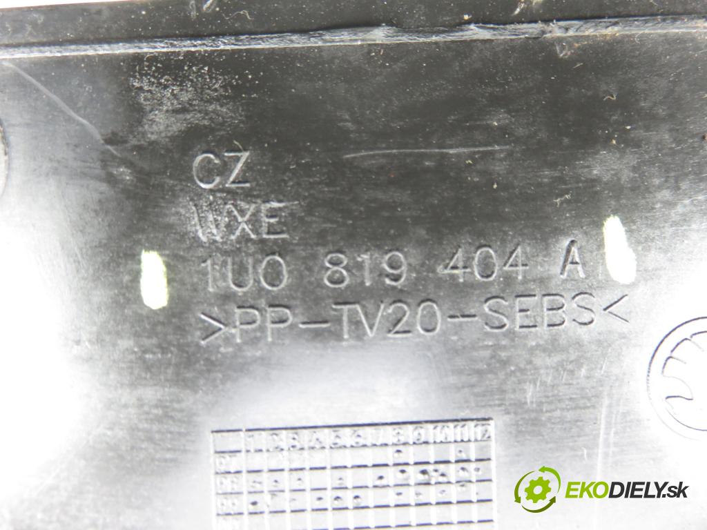 SKODA OCTAVIA I (1U2) LIFTBACK 2000 66,00 1.9 TDI 90- AGR 1896,00 Torpédo, plast pod čelné okno 1U0819403A ; 1U0819404A (Torpédo (plast pod čelným sklom))