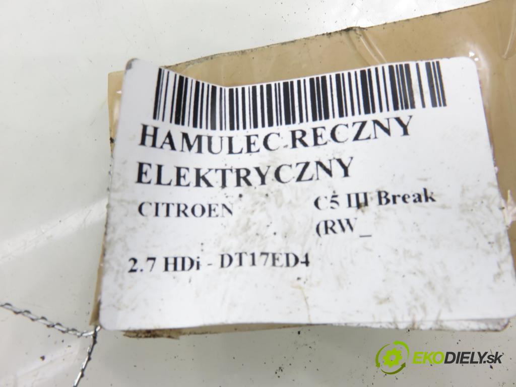 CITROEN C5 III Break (RW_) KOMBI 2008 150,00 2.7 HDi - UHZ (DT17BTED4) 2720,00 BRZDA: ručně elektrický 9686797080 ; 10220201024