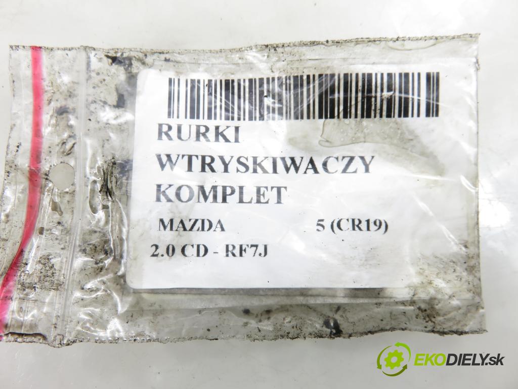 MAZDA 5 (CR19) MINIVAN 2009 105,00 2.0 MZR-CD 143 - RF7J 1998,00 rúrky VSTREKOVAČE: