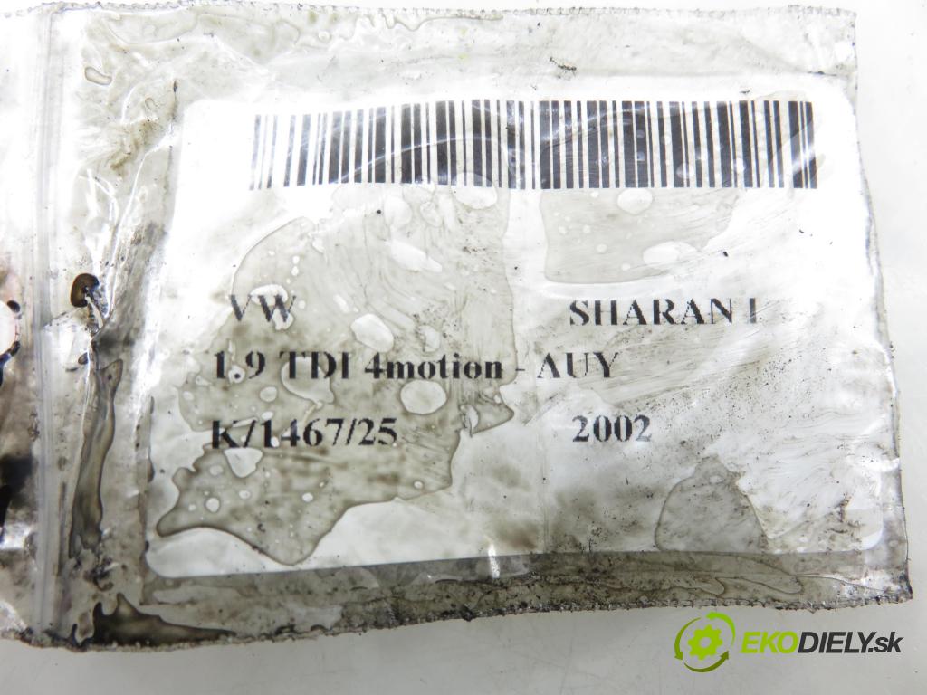 VW SHARAN (7M8, 7M9, 7M6) MINIVAN 2002 85,00 1.9 TDI PD 115 4motion - AUY 1896,00 Vstrekovač 038130073AK ; 0414720038 (Vstrekovač paliva)