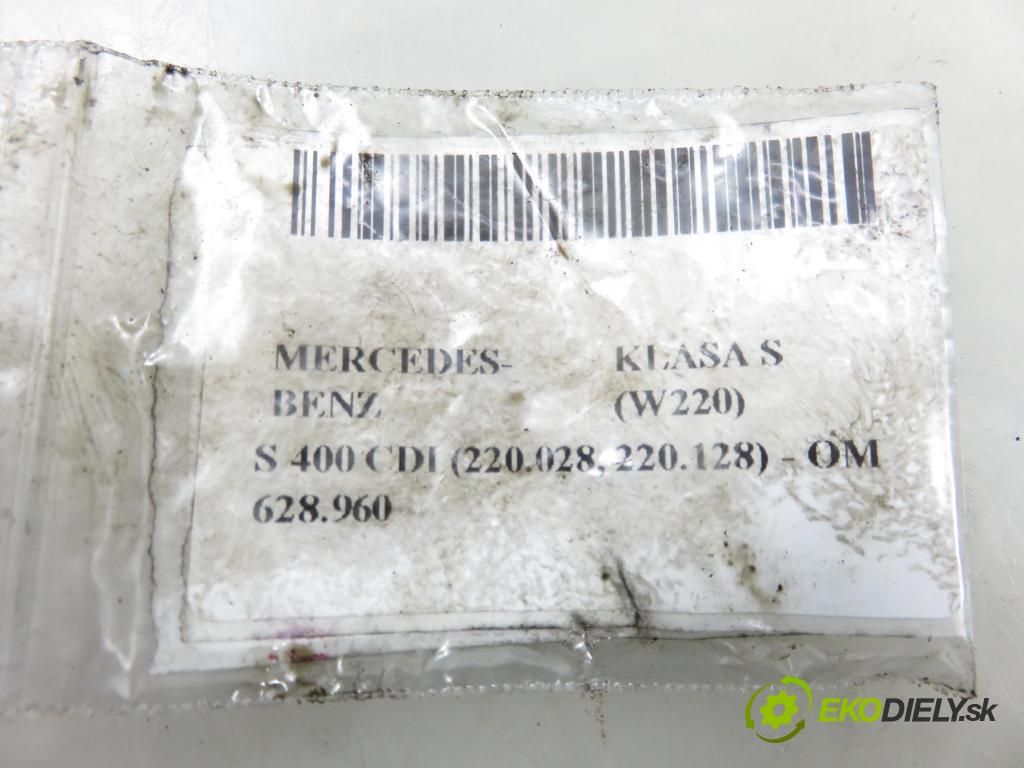 MERCEDES-BENZ KLASA S (W220) SEDAN 2003 191,00 S 400 CDI V8 260 - OM 628.960 3996,00 vačka Vačkový hriadeľ: 6280510201