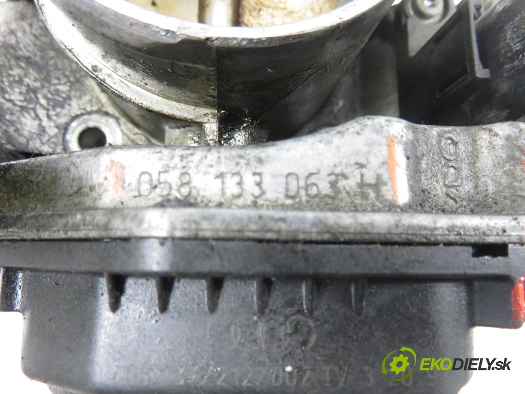VW PASSAT B5 (3B2) SEDAN 1997 92,00 1.8 20V 125 - ADR 1781,00 Škrtiaca klapka 058133063H (Škrtiaca klapka)