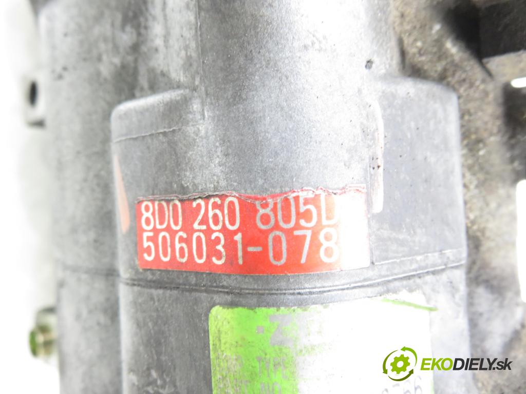 VW PASSAT B5 (3B2) SEDAN 1997 92,00 1.8 20V 125 - ADR 1781,00 KOMPRESOR: klimatizácie 8D0260805D (Kompresor klimatizácie)