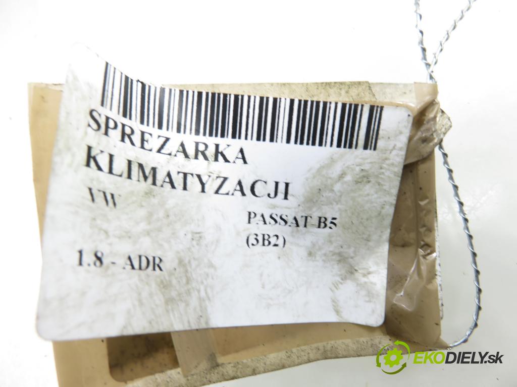 VW PASSAT B5 (3B2) SEDAN 1997 92,00 1.8 20V 125 - ADR 1781,00 KOMPRESOR: klimatizácie 8D0260805D (Kompresor klimatizácie)