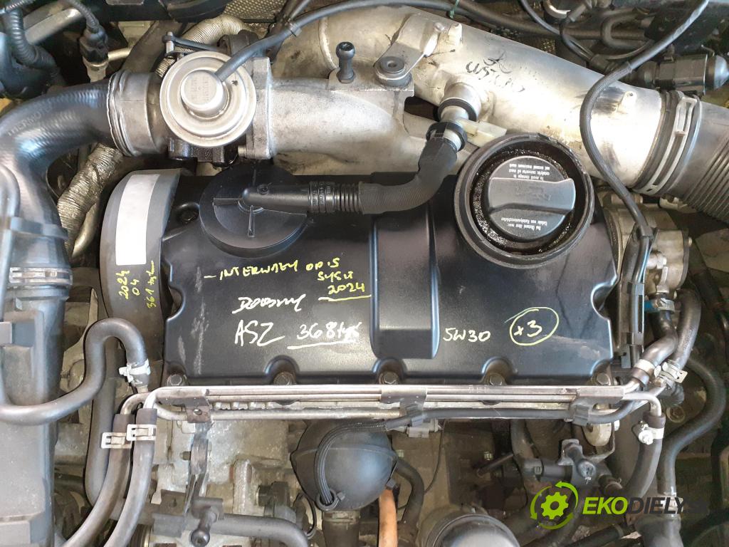 VW GOLF IV Variant (1J5) KOMBI 2002 96,00 1.9 TDI - ASZ 1896,00 Motor DIESEL ASZ