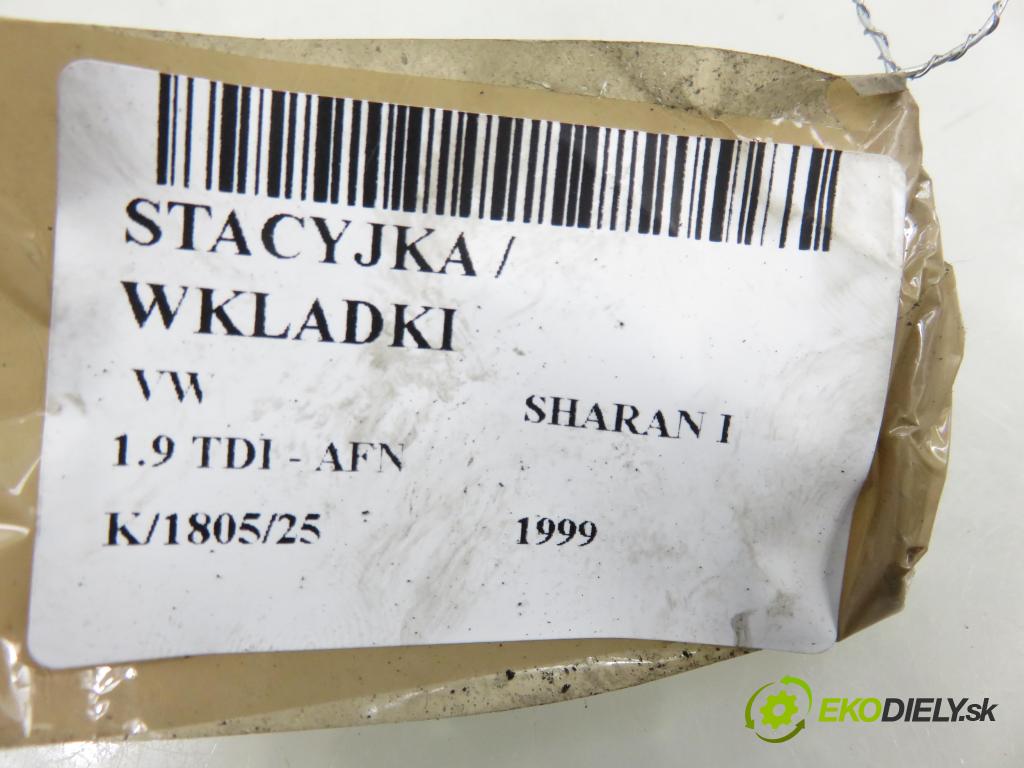 VW SHARAN (7M8, 7M9, 7M6) HB 1999 81,00 1.9 TDI 110 - AFN 1896,00 spínačka 7M0953504A ; 95VW14K147ABW (Spínací skříňka)