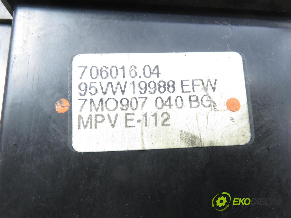 VW SHARAN (7M8, 7M9, 7M6) HB 1999 81,00 1.9 TDI 110 - AFN 1896,00 Panel topení KLIMATRONIK 7M0907040BG