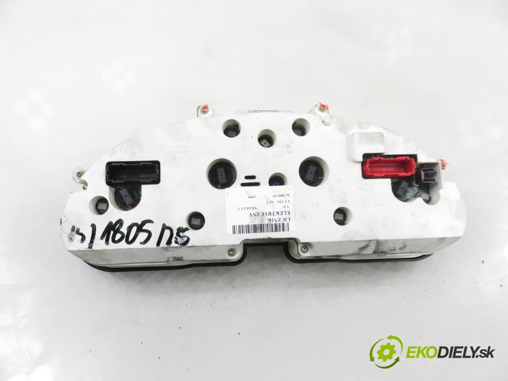 VW SHARAN (7M8, 7M9, 7M6) HB 1999 81,00 1.9 TDI 110 - AFN 1896,00 Prístrojovka elektrický 7M0920820S ; 95VW10849ABK