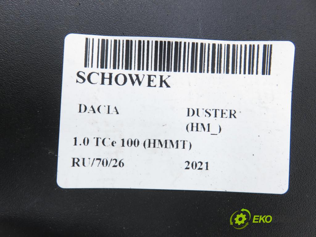 DACIA DUSTER (HM_) SUV 2021 74,00 1.0 TCe 100 (HMMT) 999,00 Priehradka, kastlík F015433