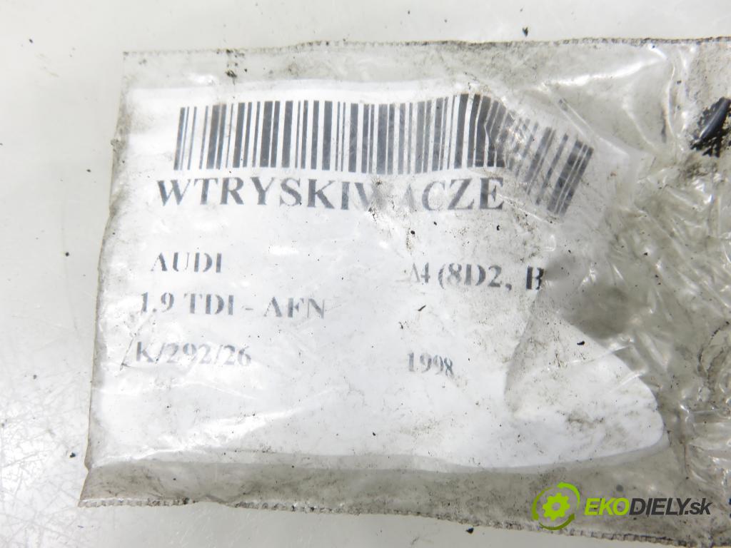 AUDI A4 (8D2, B5) KOMBI 1998 81,00 1.9 TDI 110 - AFN 1896,00 Vstrekovacie ventily 028130201S ; 028130201T (Vstrekovací ventil)