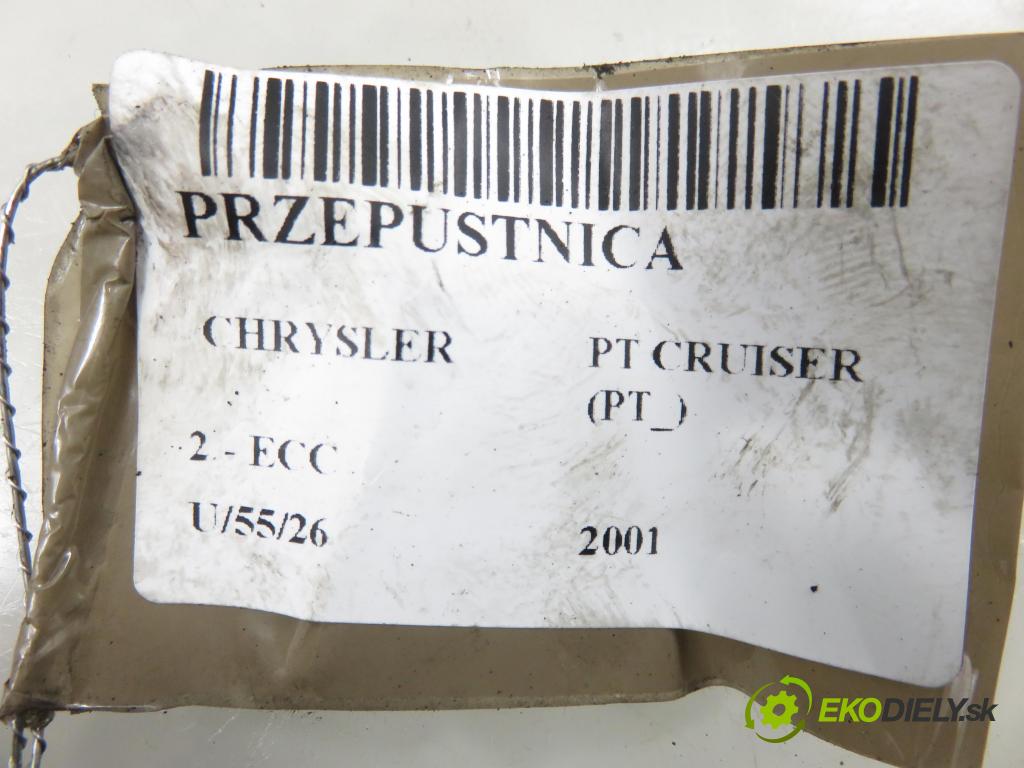 CHRYSLER PT CRUISER (PT_) MINIVAN 2001 104,00 2 - ECC 1996,00 škrtíci klapka 04891513AA (Škrticí klapka)