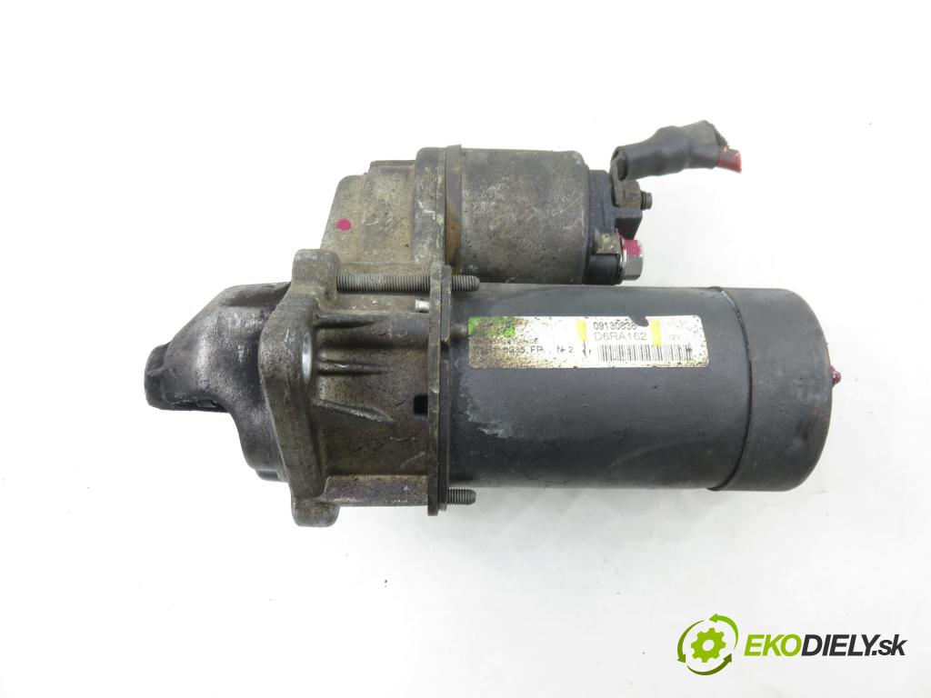 OPEL CORSA C (X01) HB 2001 55,00 1.2 16V 75 - Z 12 XE 1199,00 Štartér 09130838 ; D6RA162 (Štartér)