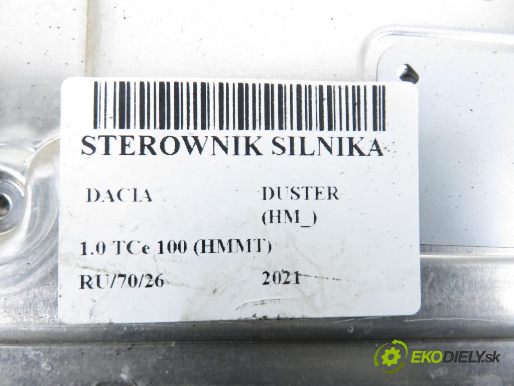 DACIA DUSTER (HM_) SUV 2021 74,00 1.0 TCe 100 (HMMT) 999,00 řídící jednotka motora A3C0422630001 ; 237105098S