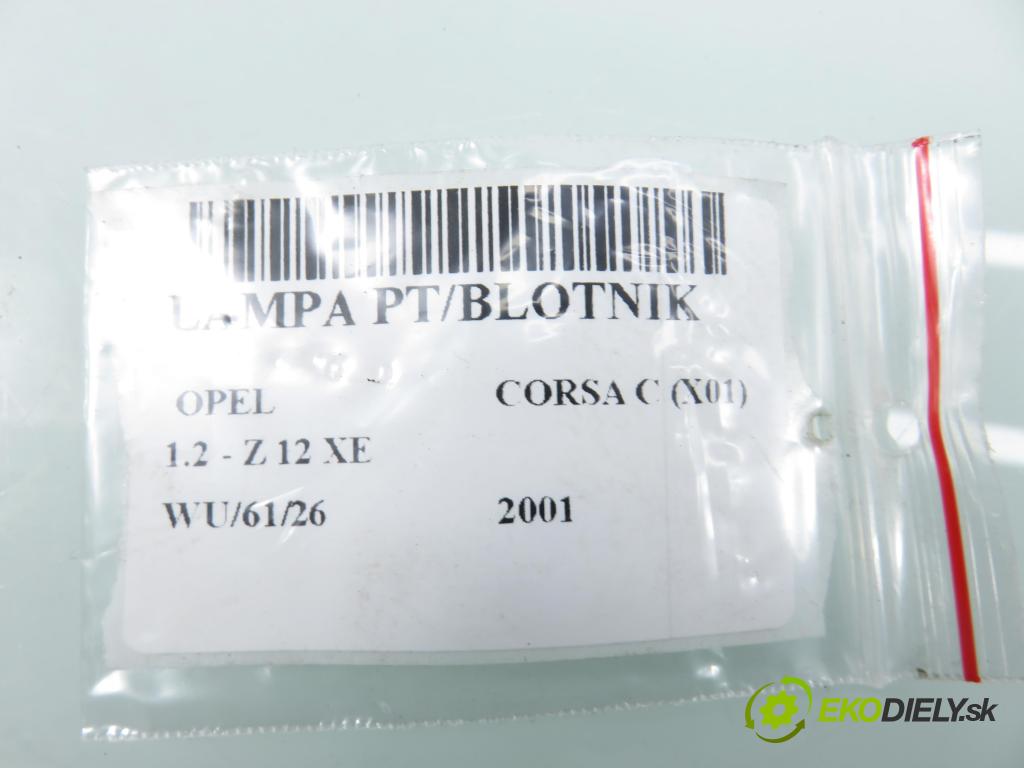 OPEL CORSA C (X01) HB 2001 55,00 1.2 16V 75 - Z 12 XE 1199,00 světlo pravé zadní 89307520