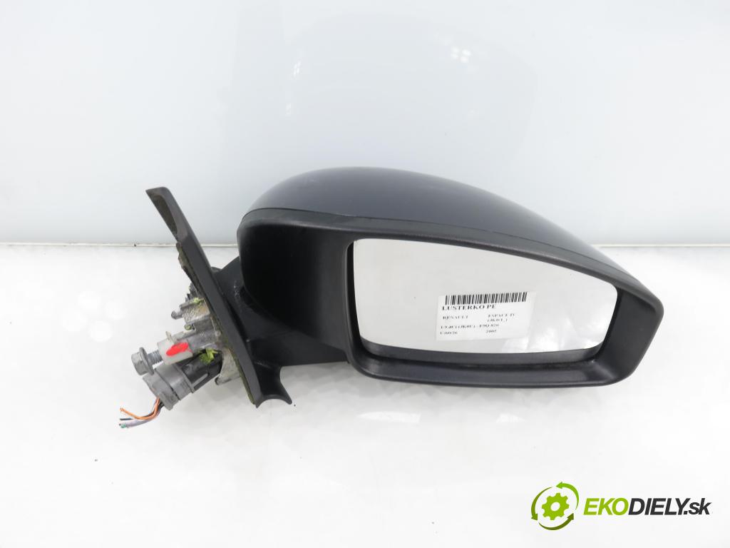 RENAULT ESPACE IV (JK0/1_) MINIVAN 2005 85,00 1.9 dCi 116 - F9Q 820 1870,00 Spätné zrkadlo 