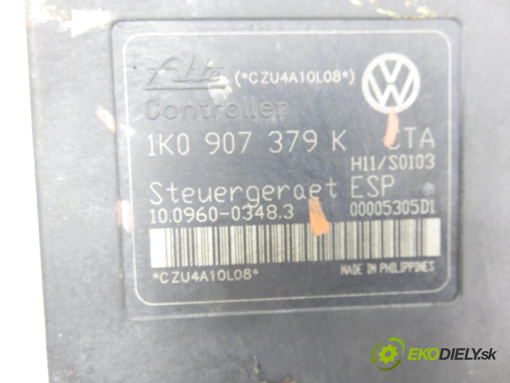 VW TOURAN (1T1, 1T2) MINIVAN 2004 74,00 1.9 TDI PD 100 - AVQ 1896,00 Pumpa ABS 1K0907379K ; 10096003483 (Pumpa ABS)