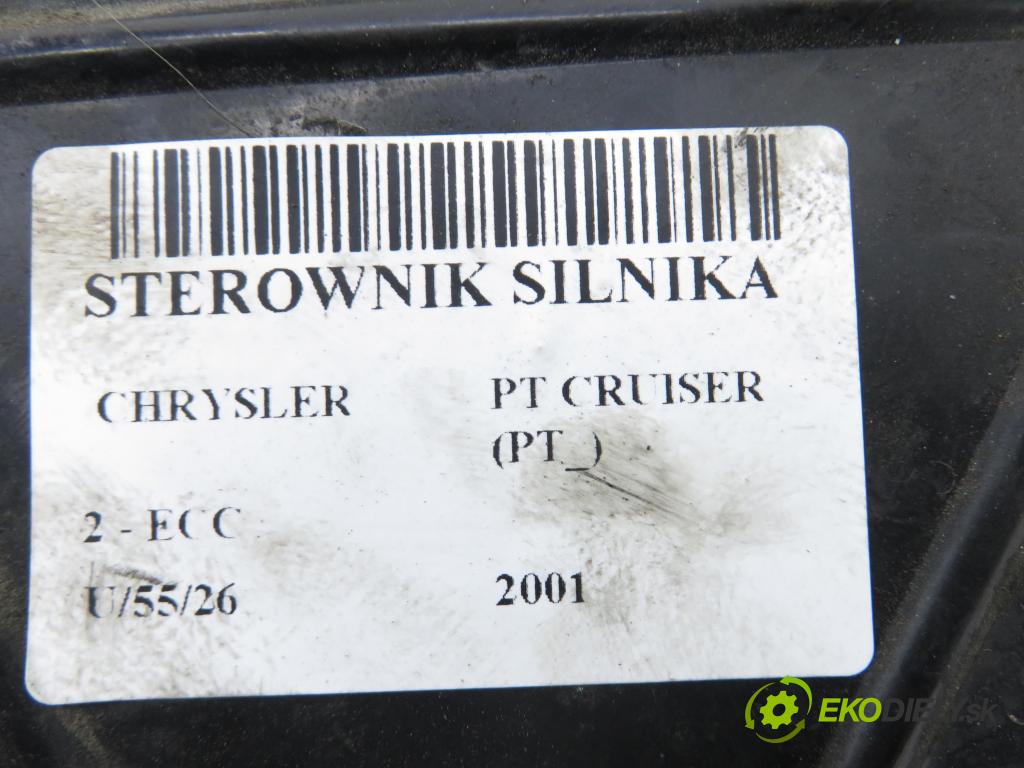 CHRYSLER PT CRUISER (PT_) MINIVAN 2001 104,00 2 - ECC 1996,00 Riadiaca jednotka Motor 05033116AE