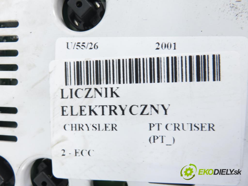 CHRYSLER PT CRUISER (PT_) MINIVAN 2001 104,00 2 - ECC 1996,00 prístrojovka elektrický 04671535AJ