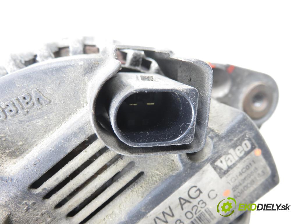 VW TOURAN (1T1, 1T2) MINIVAN 2004 74,00 1.9 TDI PD 100 - AVQ 1896,00 Alternátor 06F903023C ; TG14C011 (Alternátor)