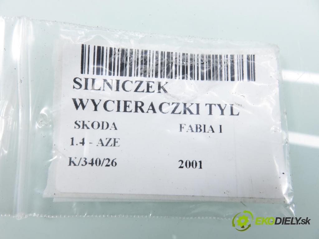 SKODA FABIA I (6Y2) HB 2001 44,00 1.4 MPi 60 - AZE 1397,00 Motorček stierače zadné 1J6955711C ; 404425