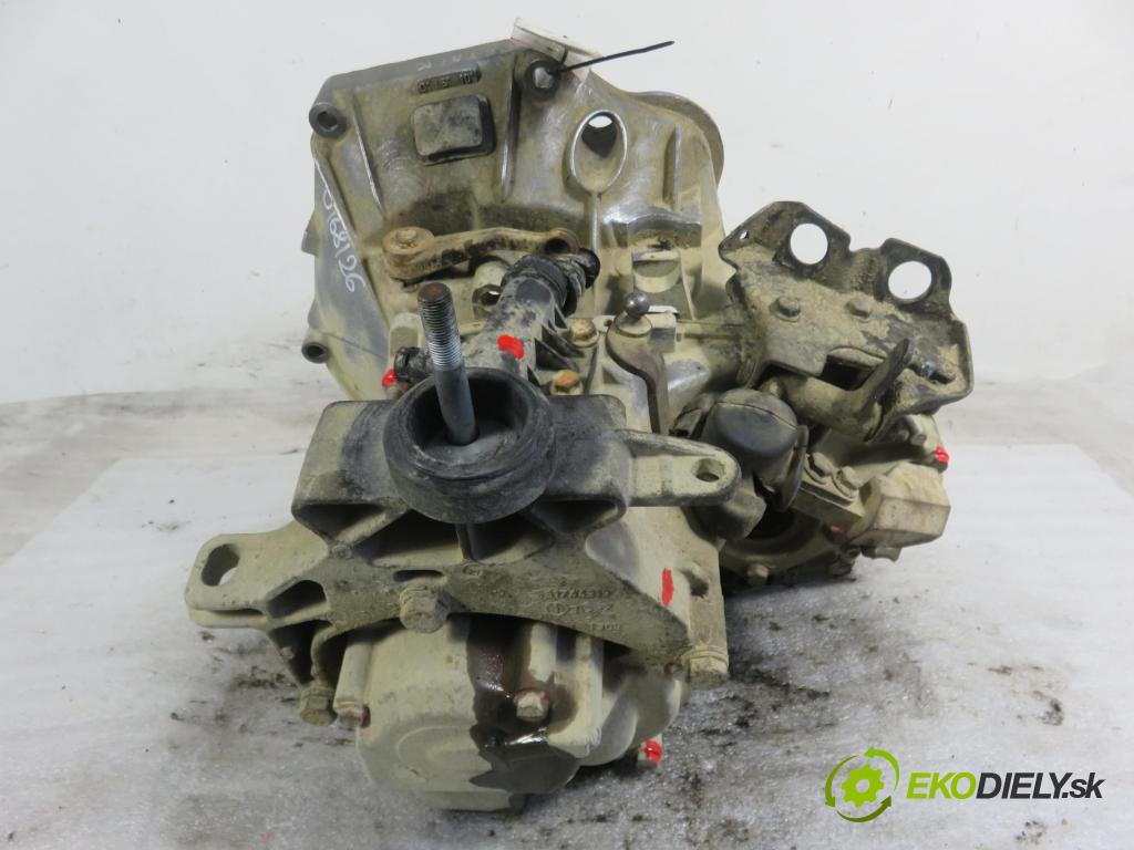 FIAT DOBLO nadwozie wielkoprzestrzenne (MPV) (119_, 223_) KOMBIVAN 2006 55,00 1.3 JTD - 199 A2.000 1248,00 převodovka MANUALNA